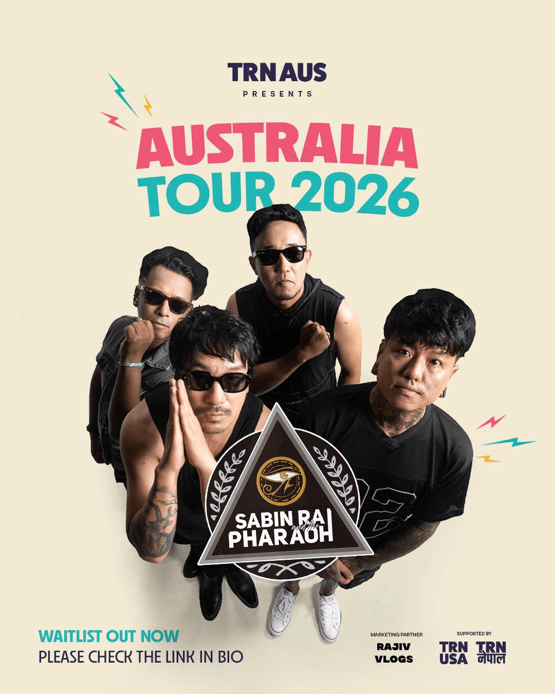 Sabin Rai & The Pharaoh - 10th Anniversary Tour 2026